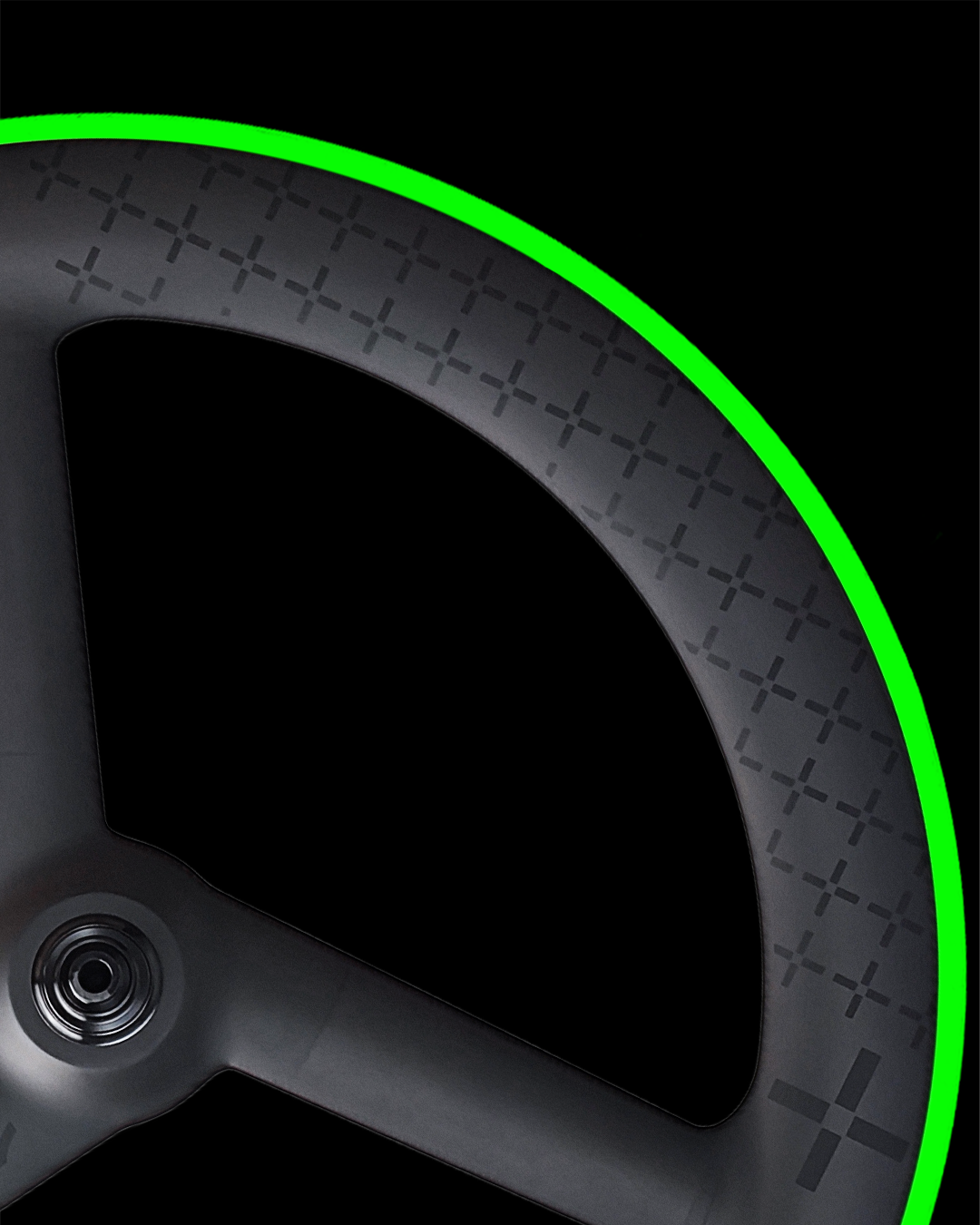 Tri-spoke Front Wheelset